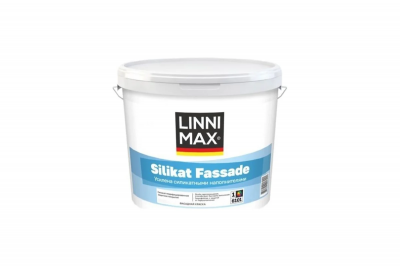 Краска силикатная для наружных работ LINNIMAX Absolute Silikat Fassade / Абсолют Силикат Фасад (10 л)