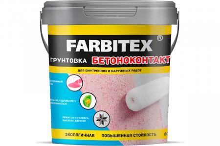 Грунтовка акриловая бетоноконтакт FARBITEX  - превью